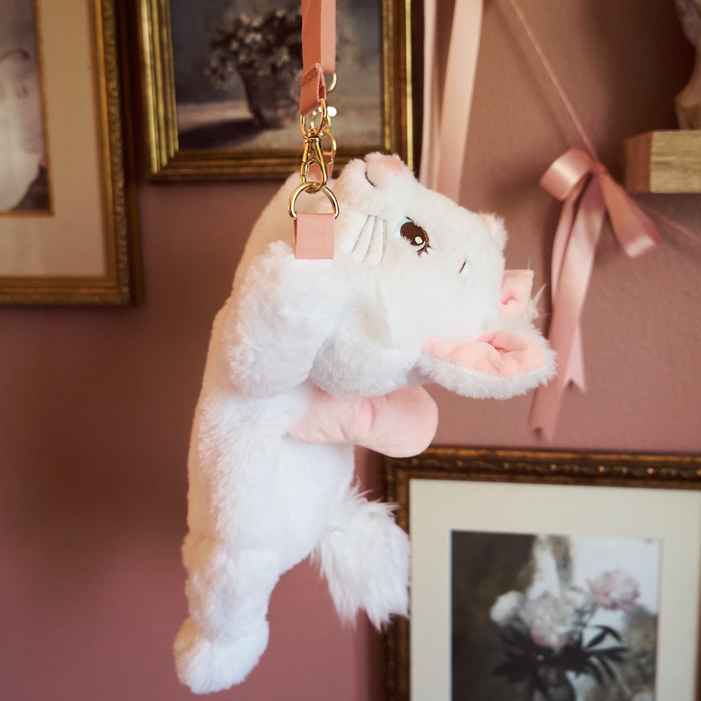 NWT Disney Store Japan Aristocats Marie Plush Purse